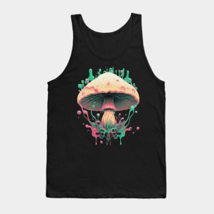 Space Magical Mushroom Tank Top